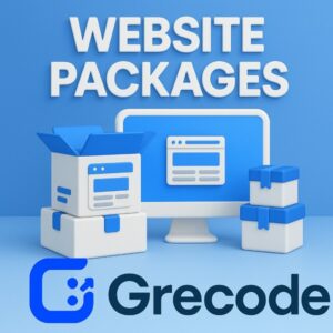 Πακέτα κατασκευής ιστοσελίδων από 200€ έως 500€ με πλήρη υποστήριξη